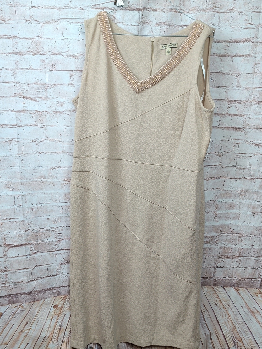 Maya Brooke Dress Size 16 New Nwt